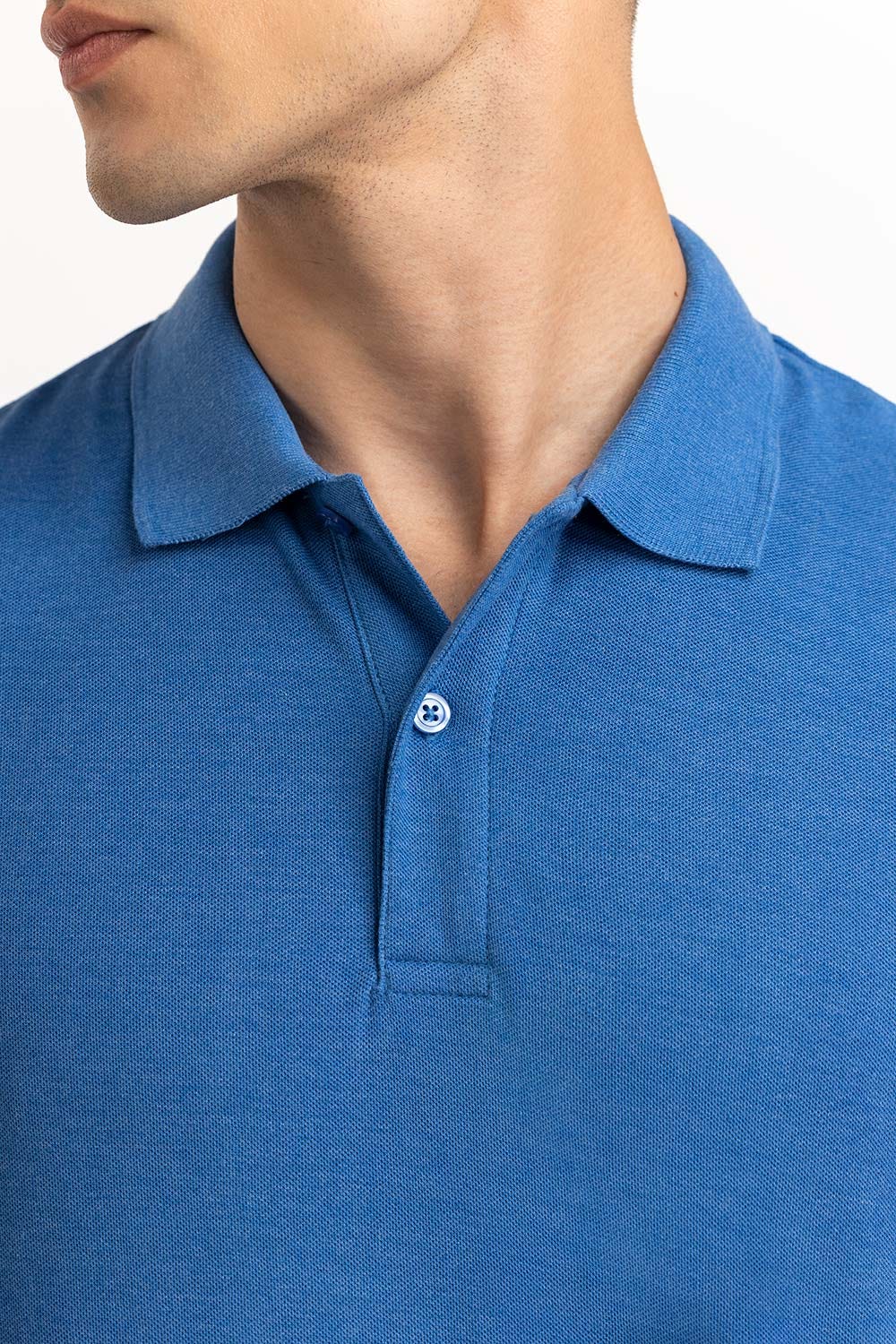 Blue Basic Polo PS-SIGPK23-243