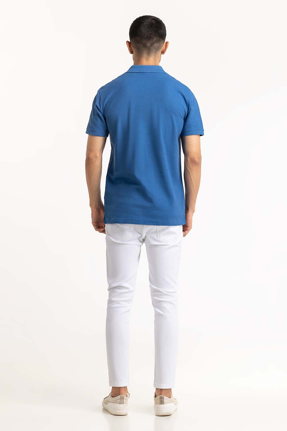 Blue Basic Polo PS-SIGPK23-243