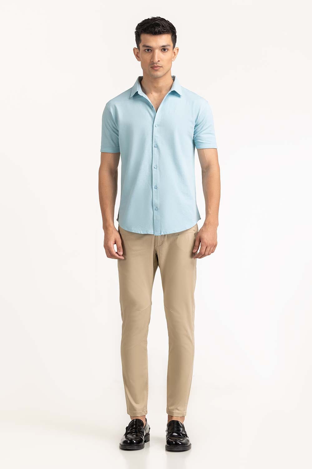 Blue Basic Shirt KS-HSPK23-036