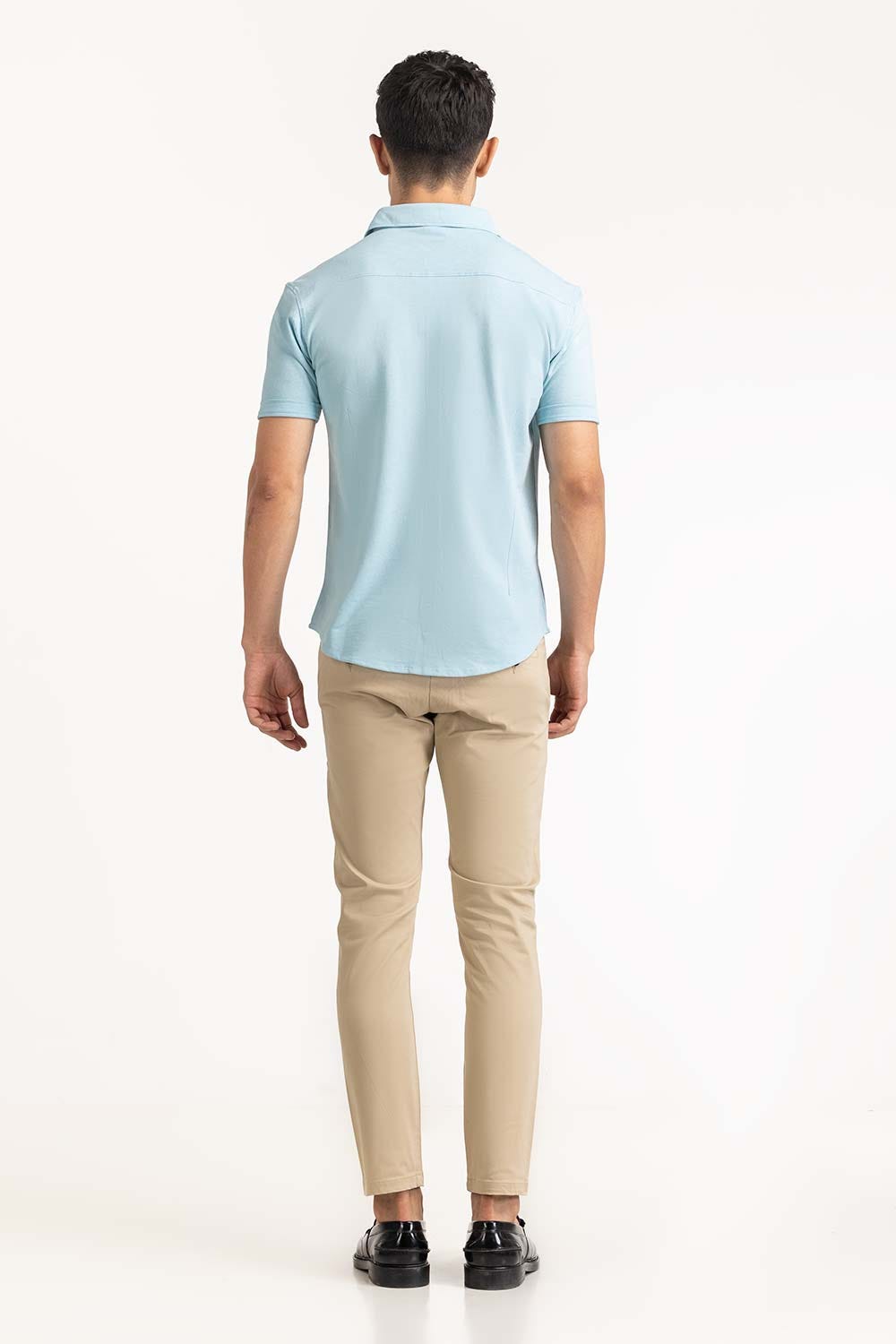 Blue Basic Shirt KS-HSPK23-036