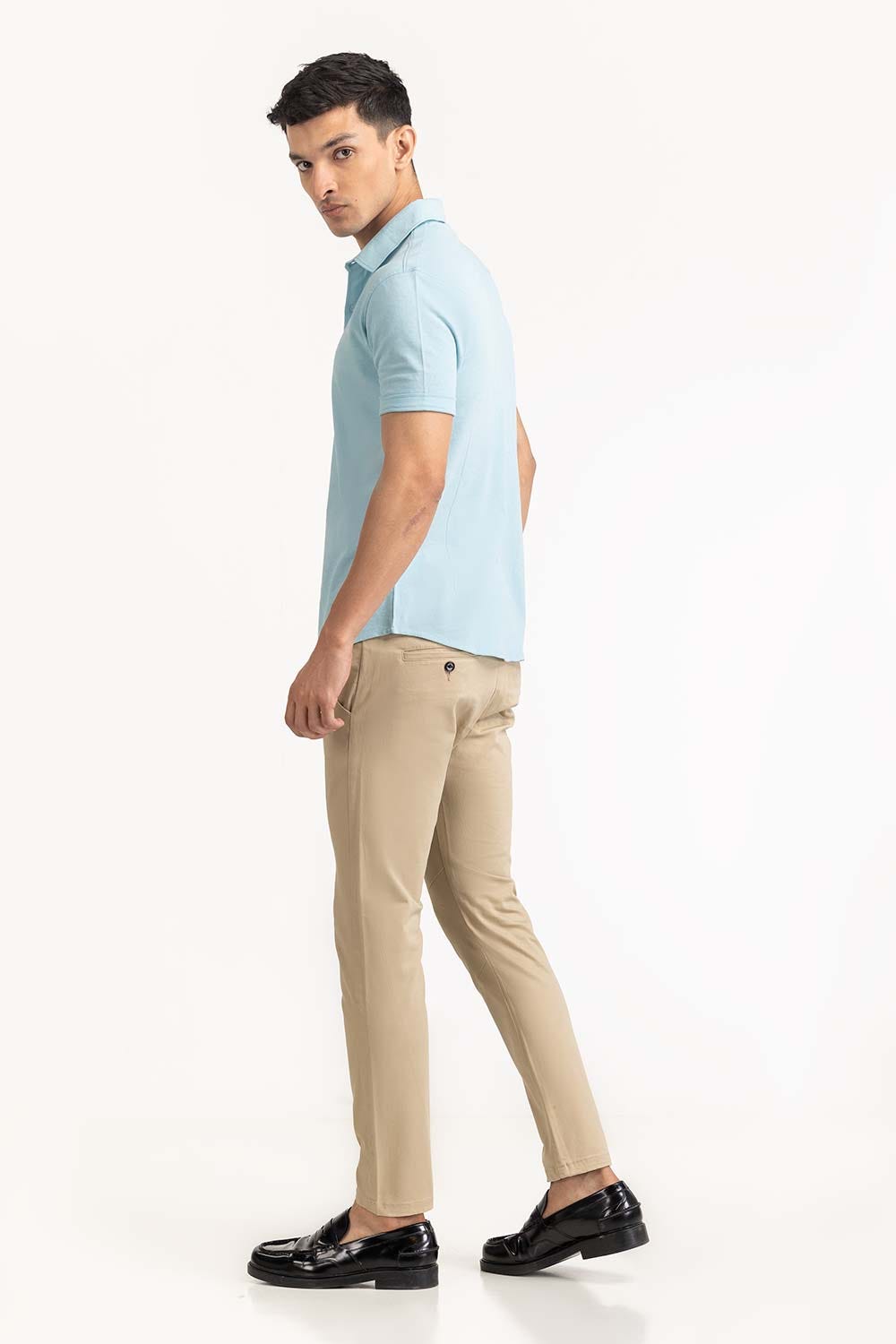 Blue Basic Shirt KS-HSPK23-036