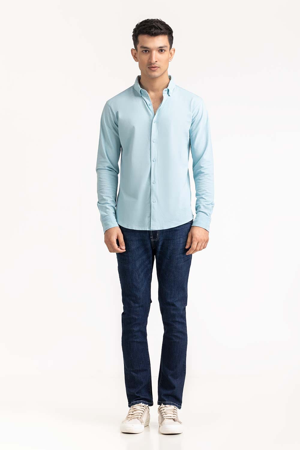 Blue Basic Shirt KS-HSPK23-041