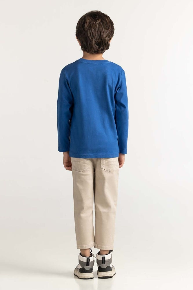 Blue Basic Tee TB-TS-WS23-011