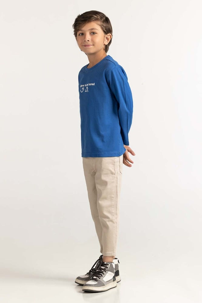 Blue Basic Tee TB-TS-WS23-011