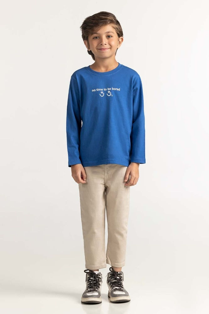 Blue Basic Tee TB-TS-WS23-011