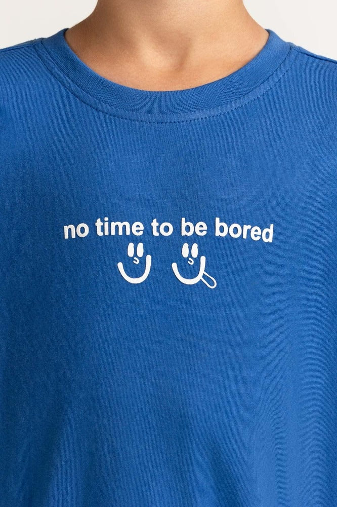 Blue Basic Tee TB-TS-WS23-011