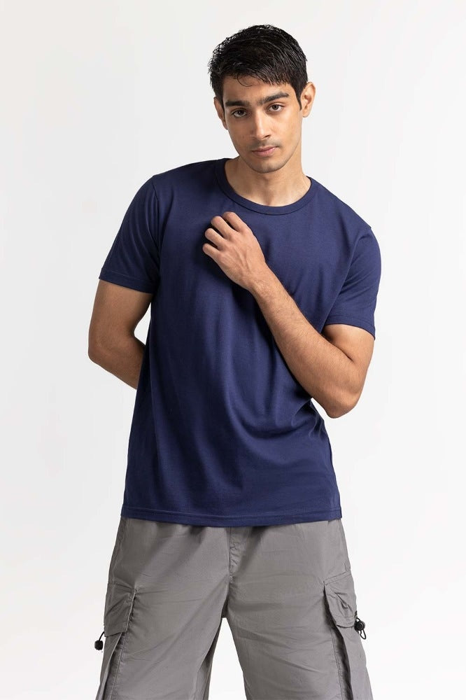 Blue Basic Tee TS-CNSJ24-059