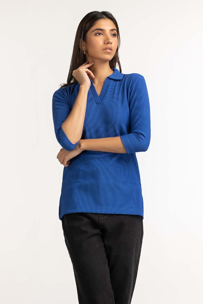 Blue Basic Top WM-KTP23-106
