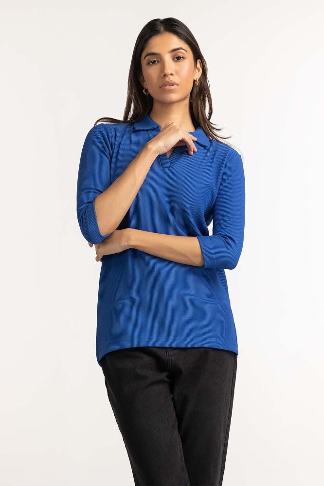 Blue Basic Top WM-KTP23-106