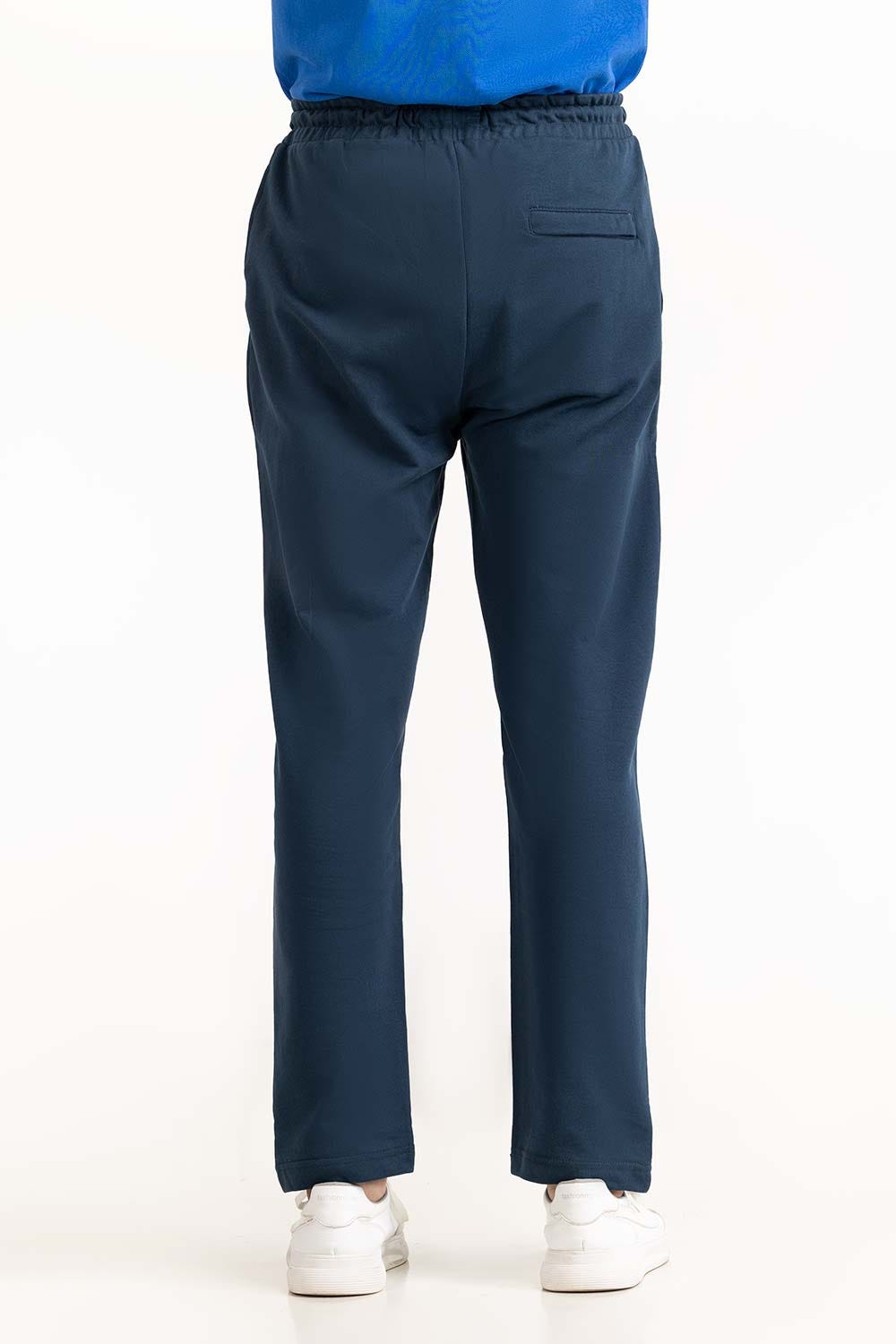 Blue Basic Trouser 231-120-001 B