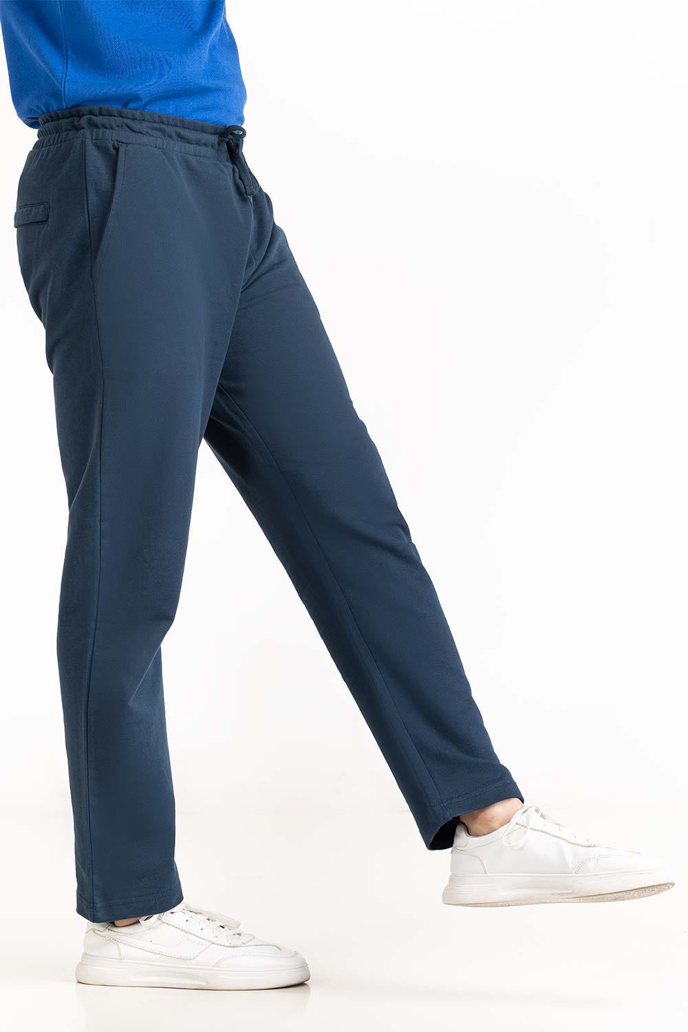 Blue Basic Trouser 231-120-001 B