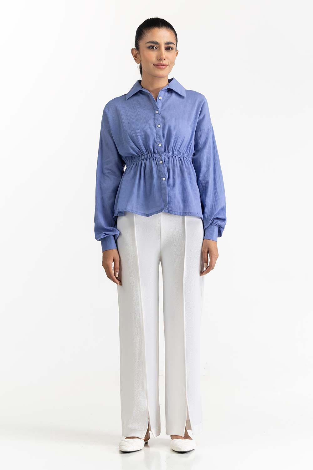 Blue Blended Top 231-217-049