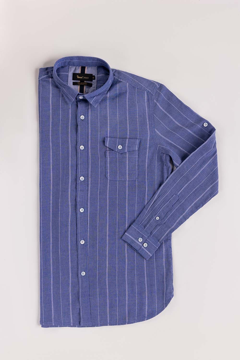 Blue Casual Shirt CM-YD-2672