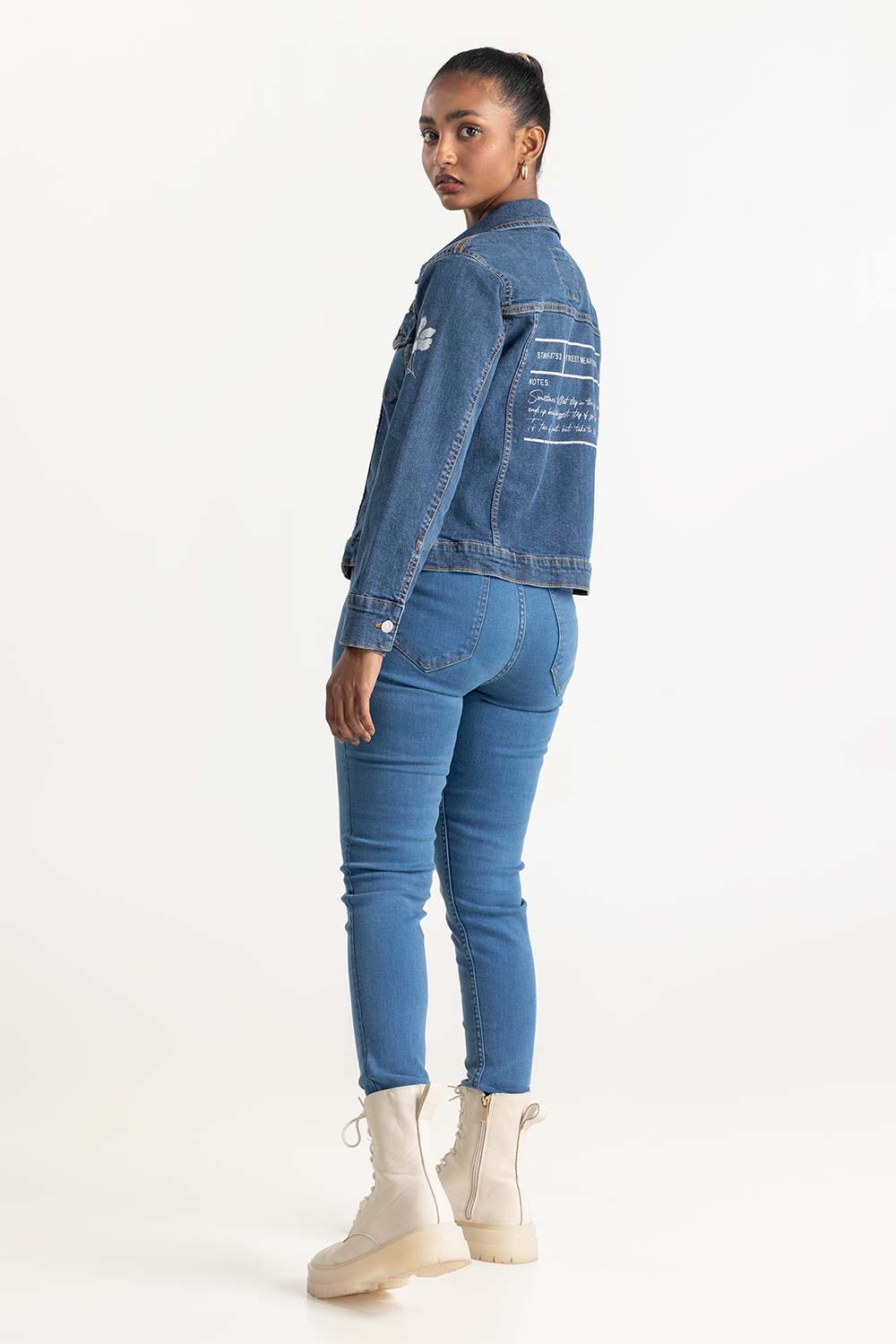 Blue Denim Jacket 224-210-030