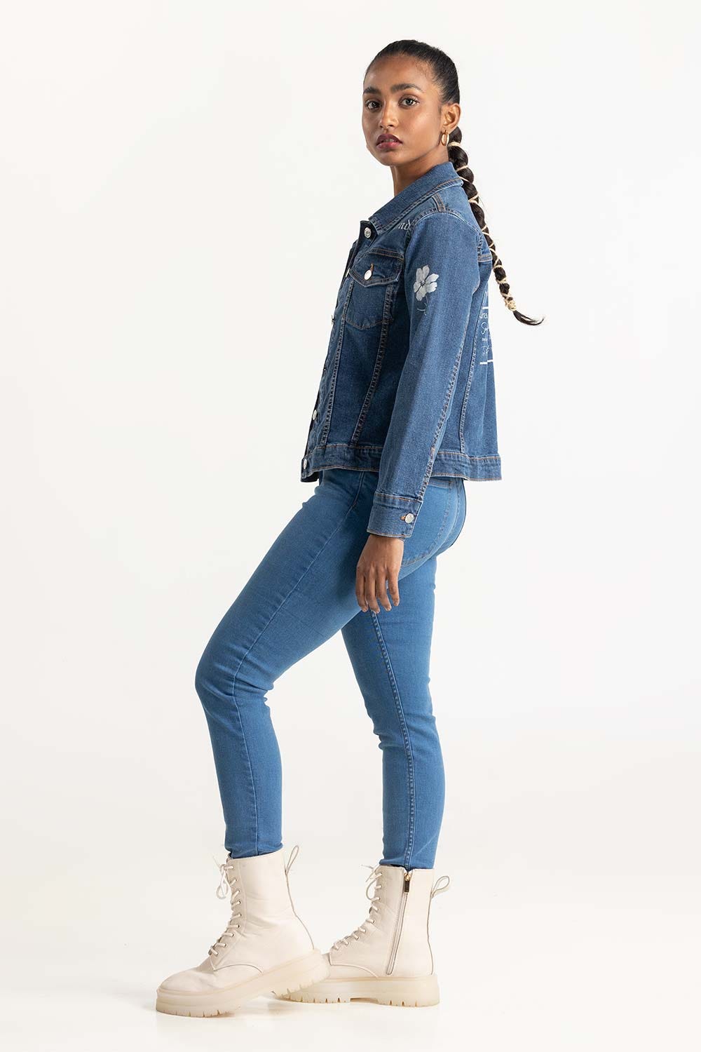 Blue Denim Jacket 224-210-030