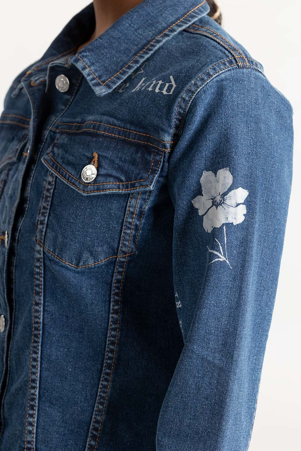 Blue Denim Jacket 224-210-030