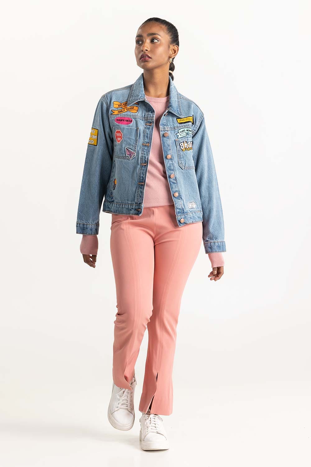 Blue Denim Jacket 224-210-042