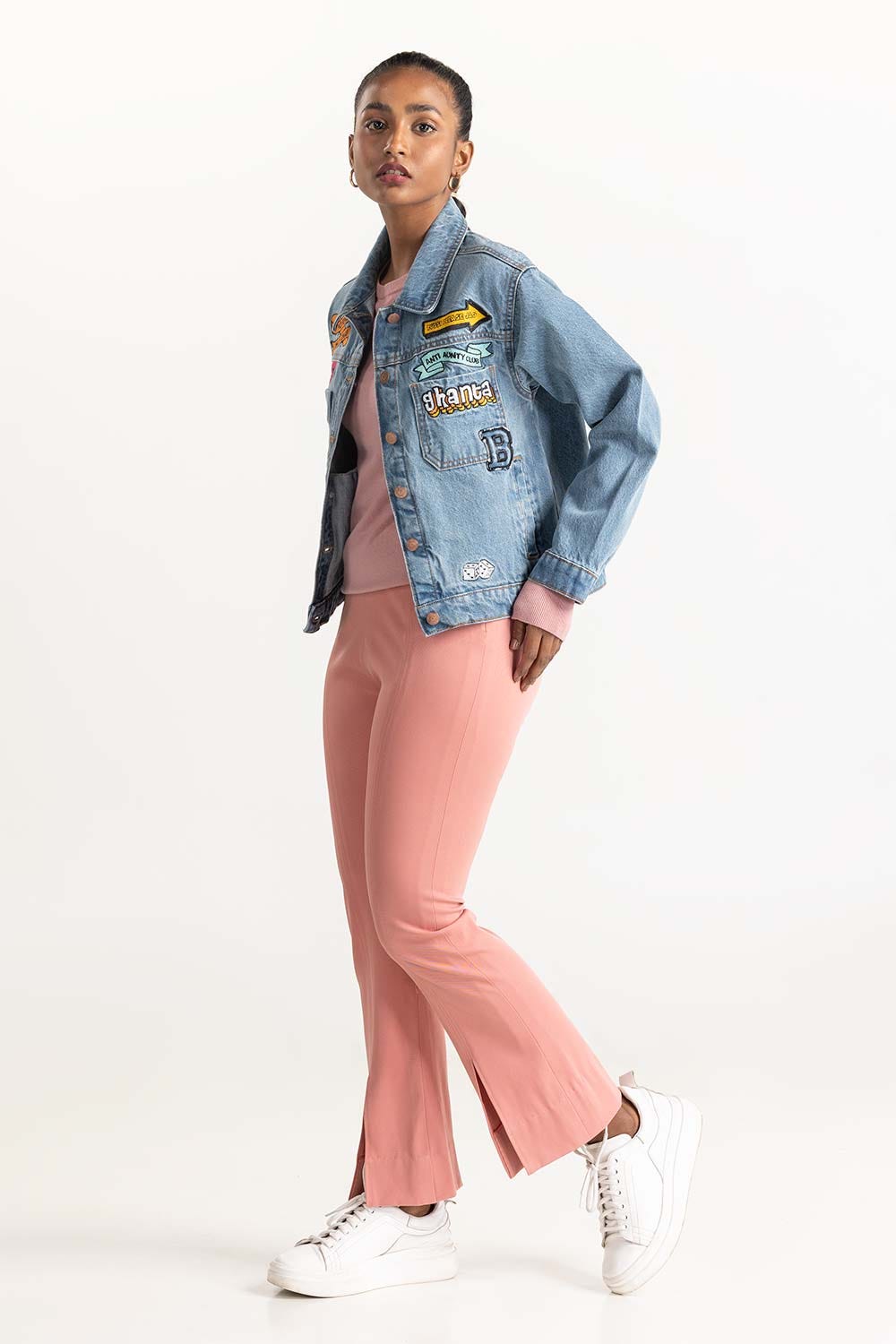 Blue Denim Jacket 224-210-042