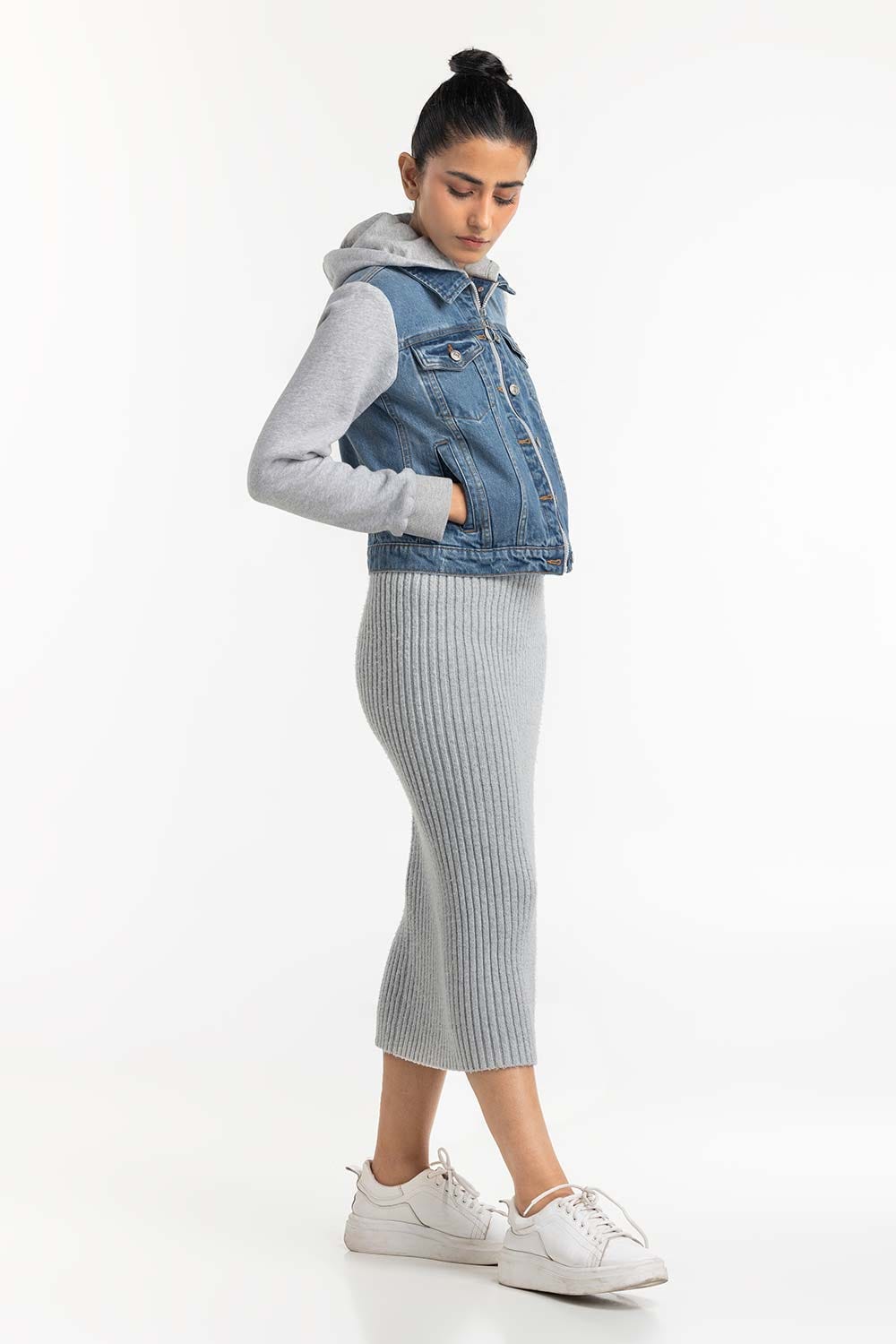 Blue Denim Jacket 224-210-097