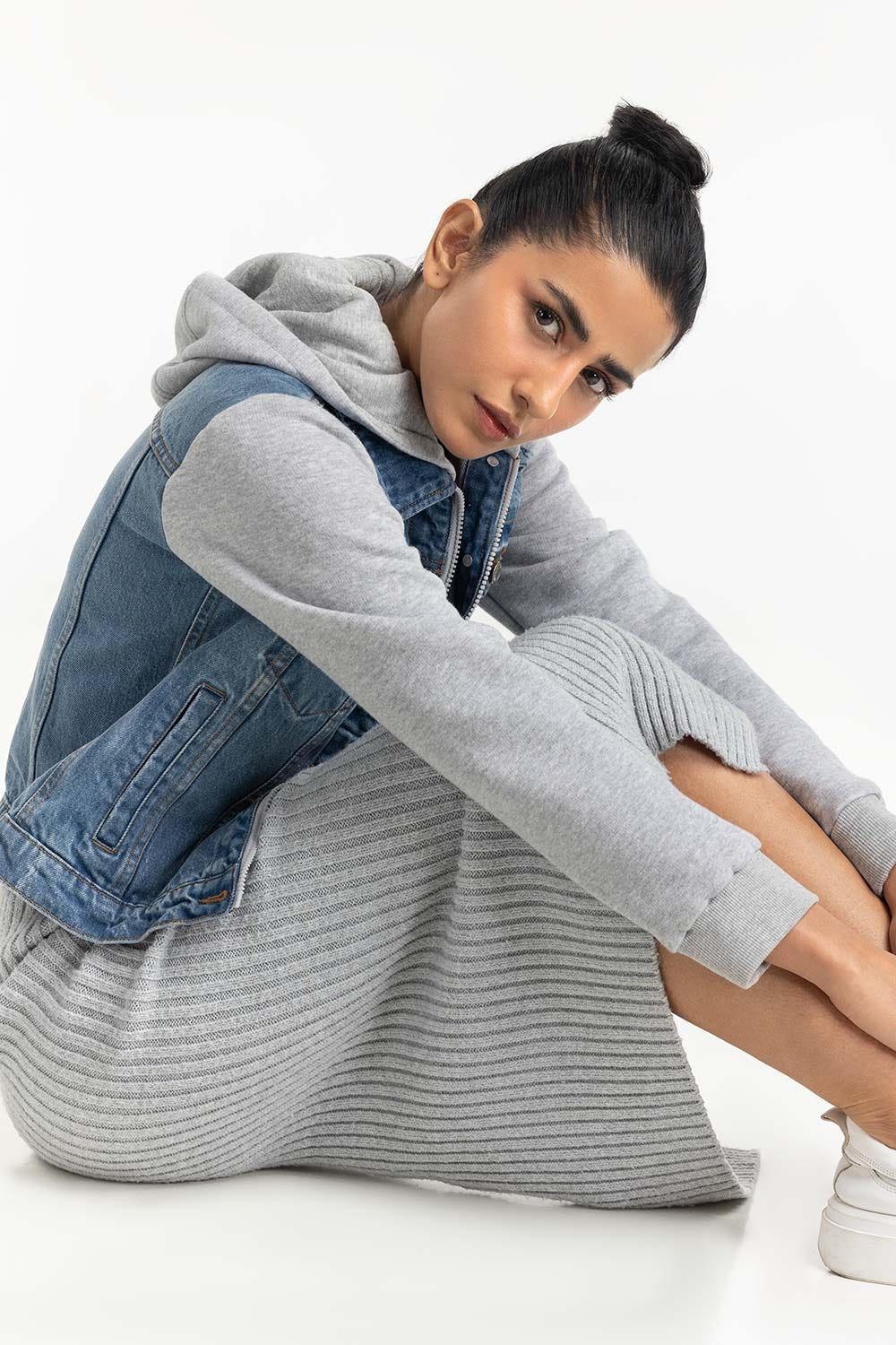 Blue Denim Jacket 224-210-097