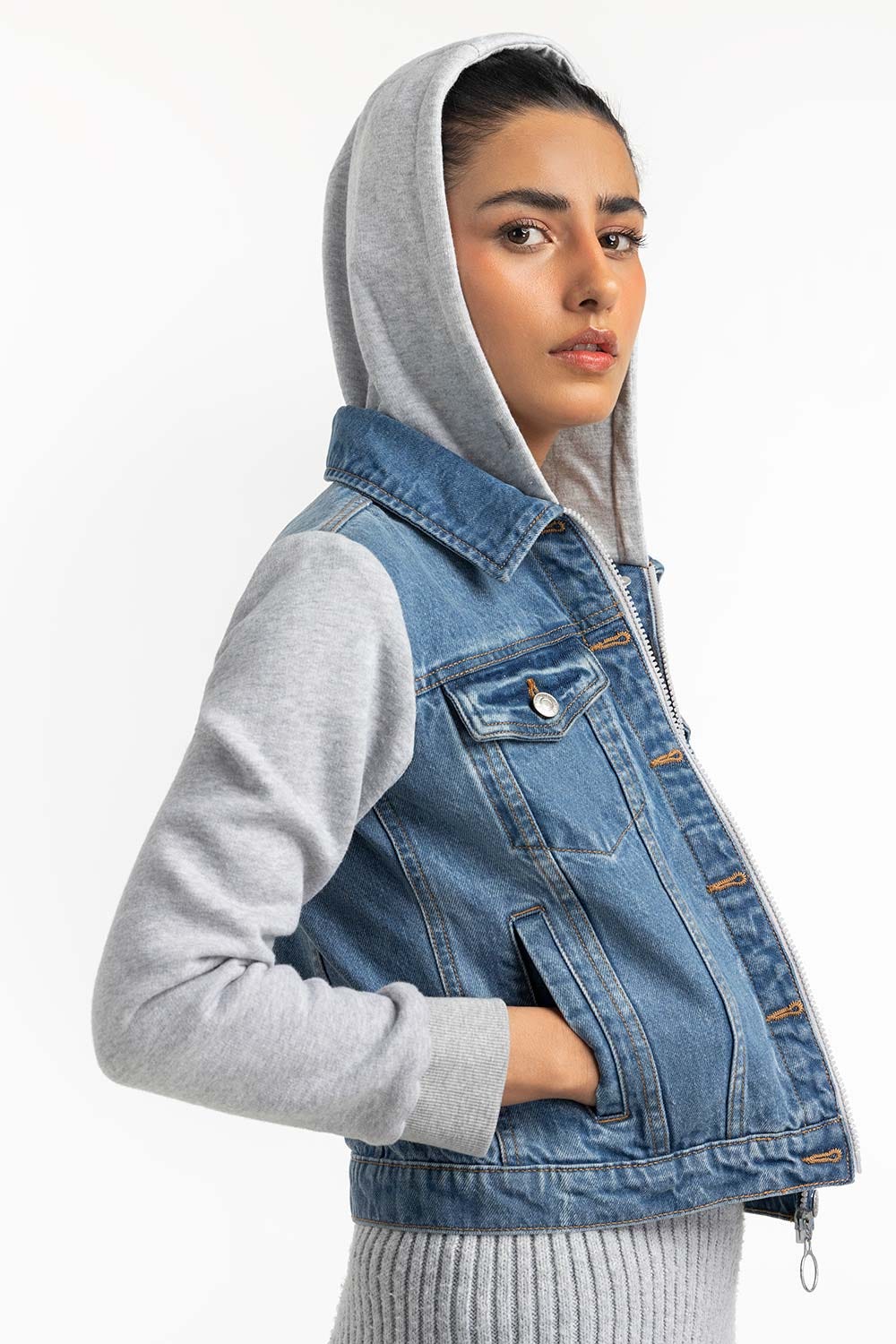 Blue Denim Jacket 224-210-097