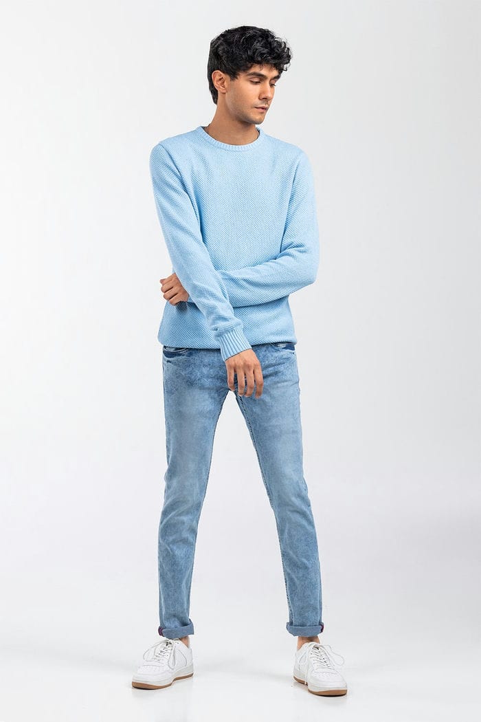 Blue Fashion Sweater FS-SWT-FD-351-01