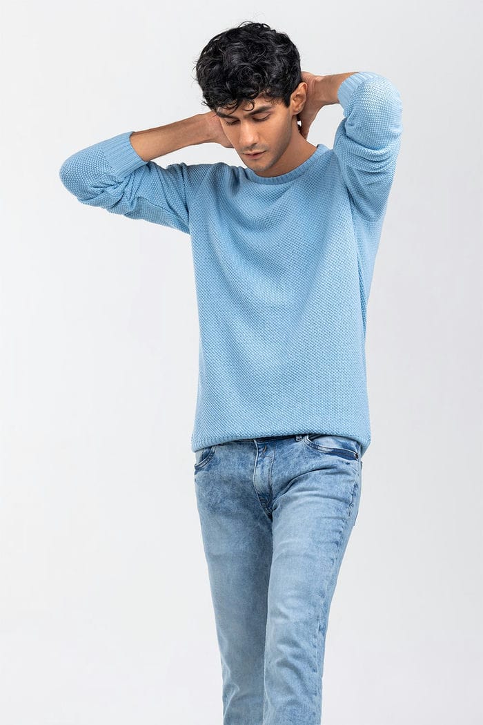 Blue Fashion Sweater FS-SWT-FD-351-01