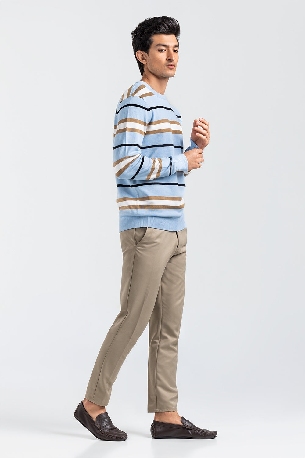 Blue Fashion Sweater FS-SWT-VPN-FD-406-01