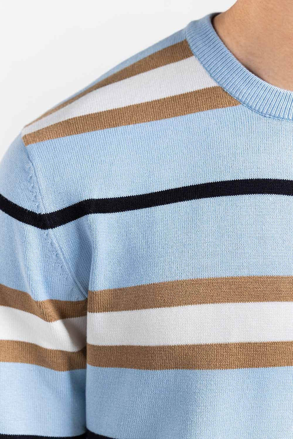 Blue Fashion Sweater FS-SWT-VPN-FD-406-01