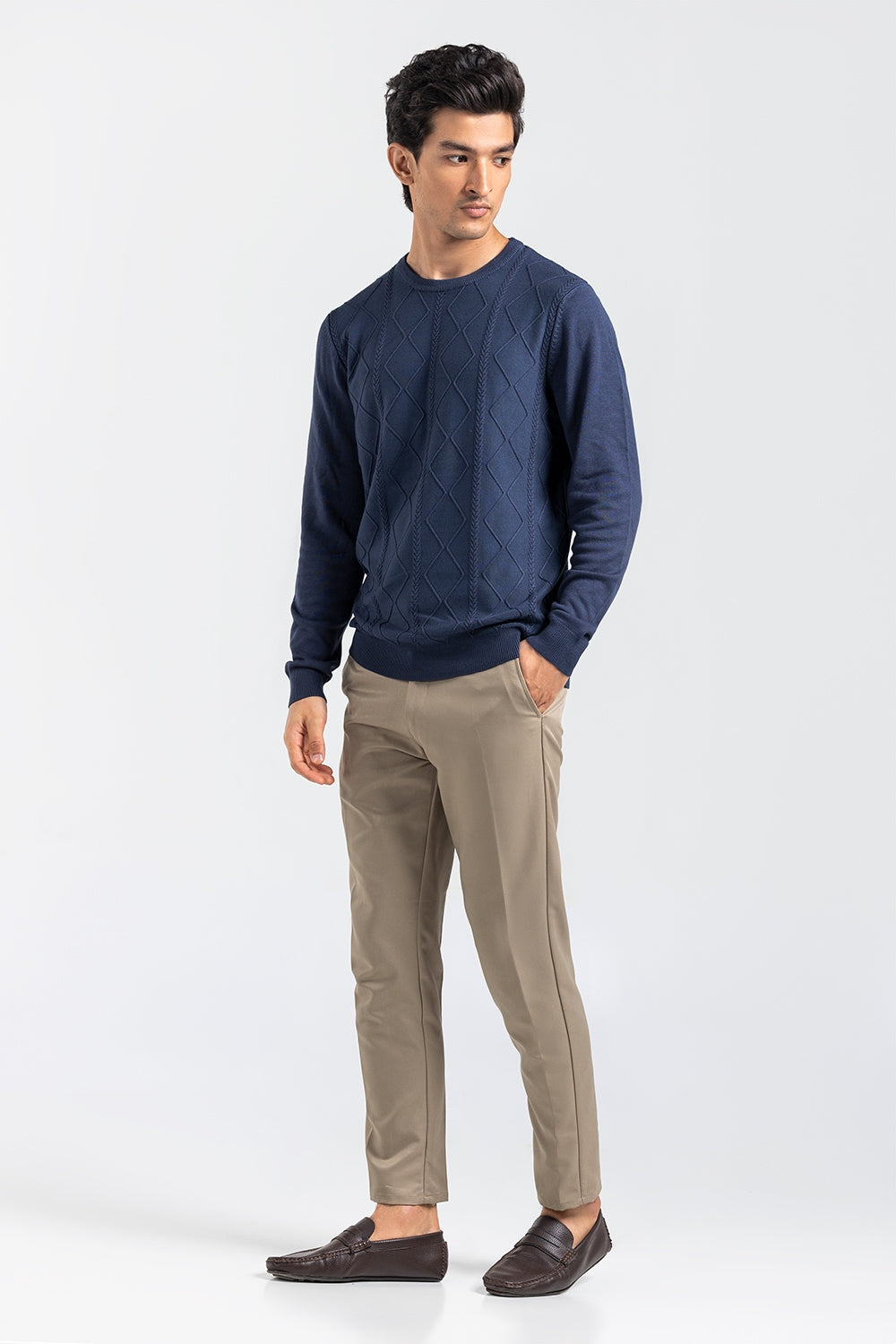 Blue Fashion Sweater FS-SWT-VPN-FD-449-01