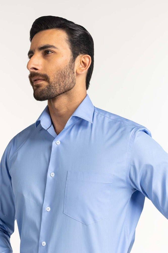 Blue Formal Shirt MN-FS-PD24-007