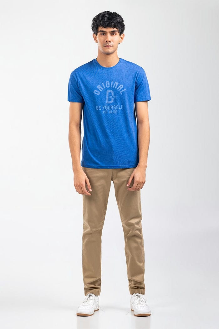 Blue Graphic T-Shirt JGP-URB-D237