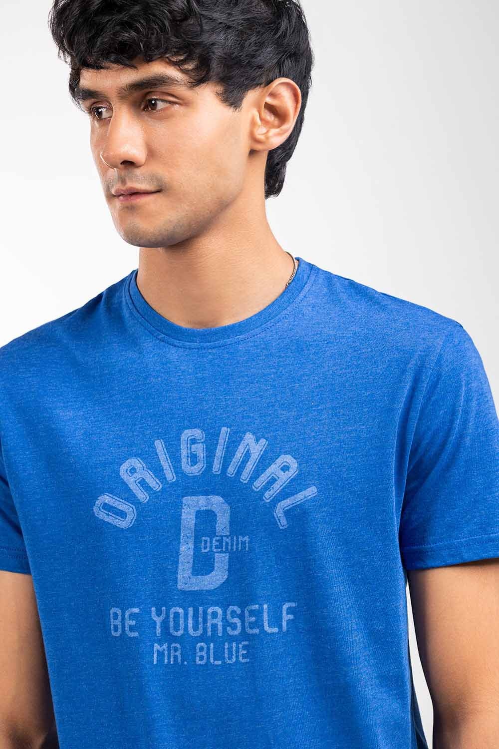 Blue Graphic T-Shirt JGP-URB-D237