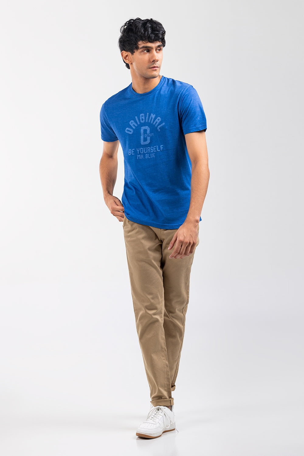 Blue Graphic T-Shirt JGP-URB-D237