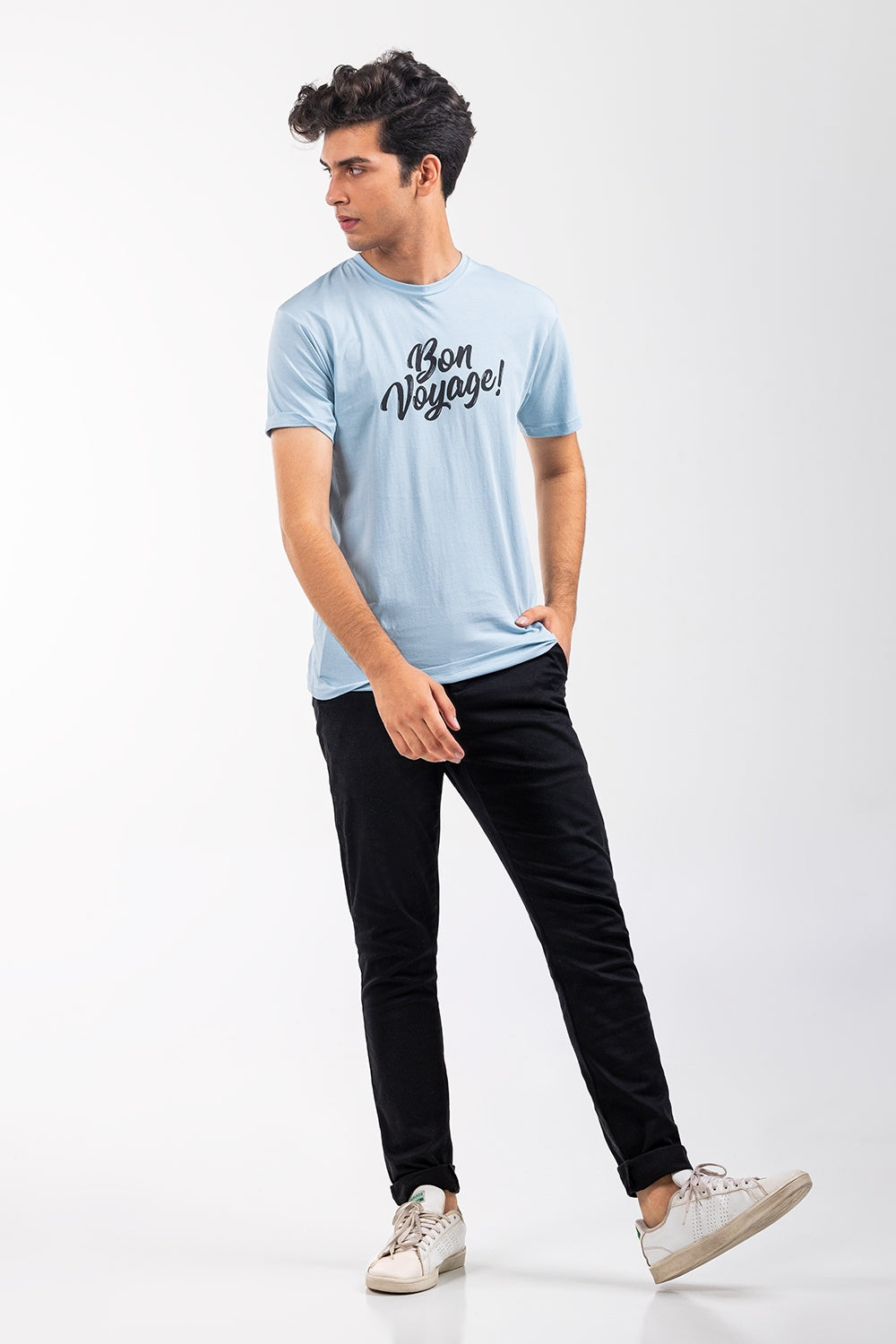 Blue Graphic Tee JGP-URB-D249-01