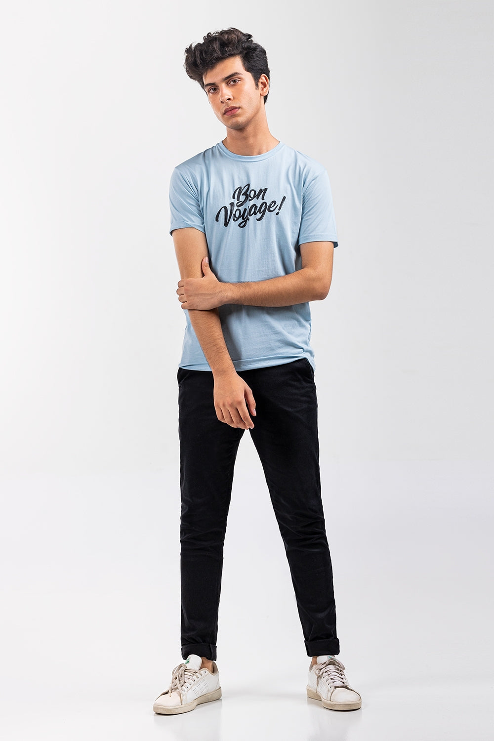 Blue Graphic Tee JGP-URB-D249-01