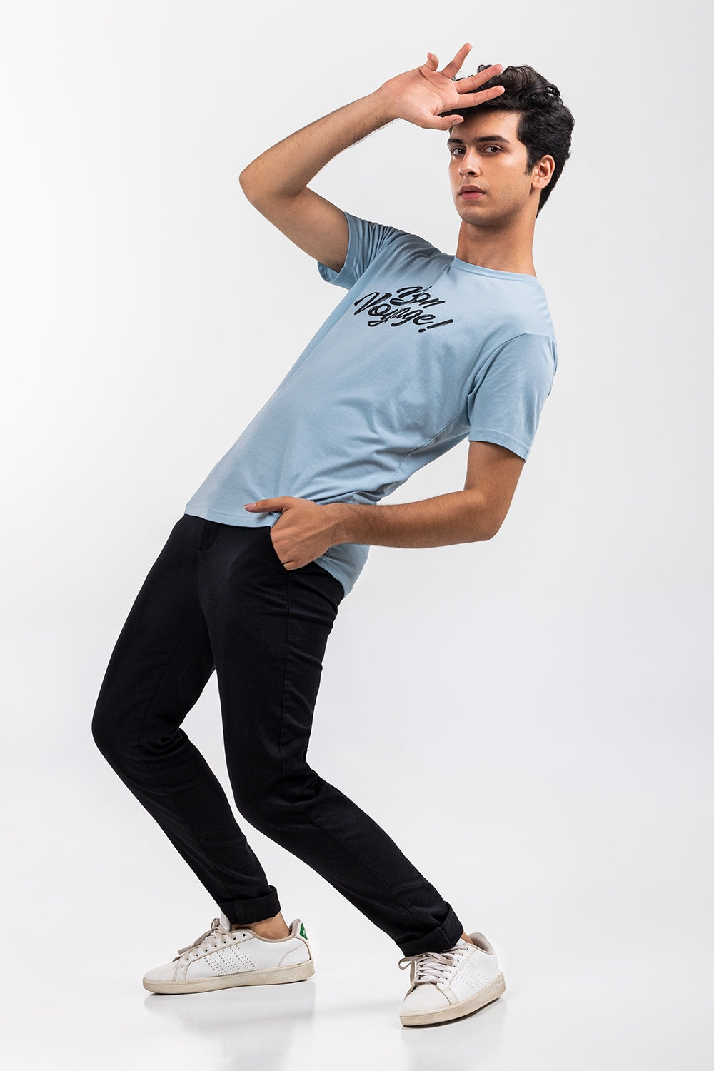 Blue Graphic Tee JGP-URB-D249-01