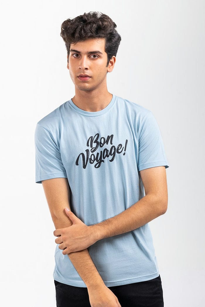 Blue Graphic Tee JGP-URB-D249-01