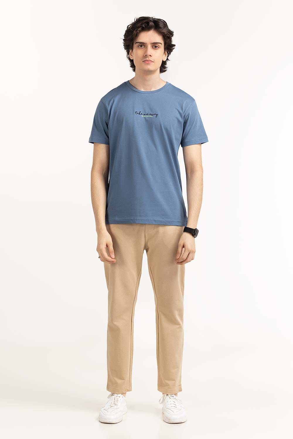 Blue Graphic Tee TS-CNSJ23-101