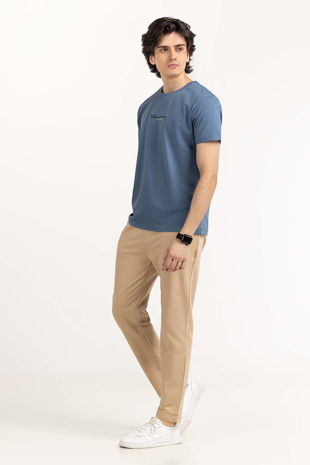 Blue Graphic Tee TS-CNSJ23-101