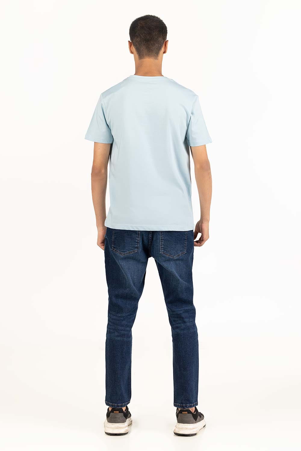 Blue Graphic Tee TS-CNSJ23-107