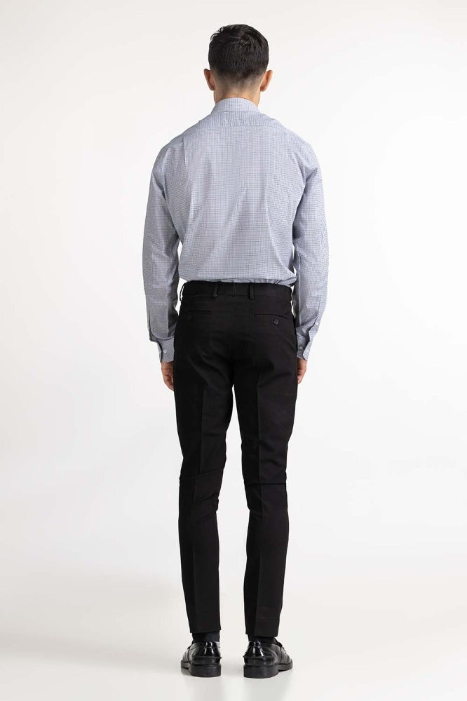 Blue Green Yarn Dyed Formal Shirt MN-FS-YD23-003