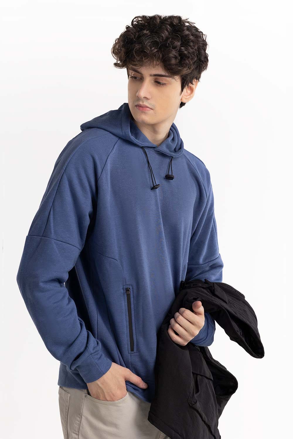 Blue Hoodie 224-112-001 B