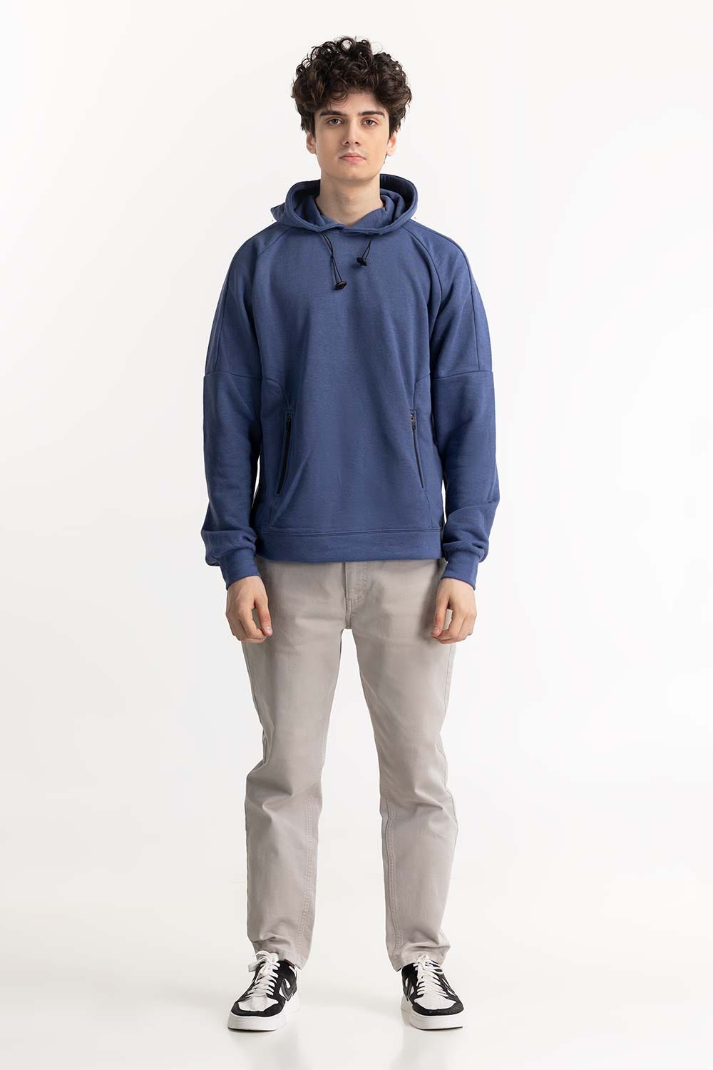 Blue Hoodie 224-112-001 B