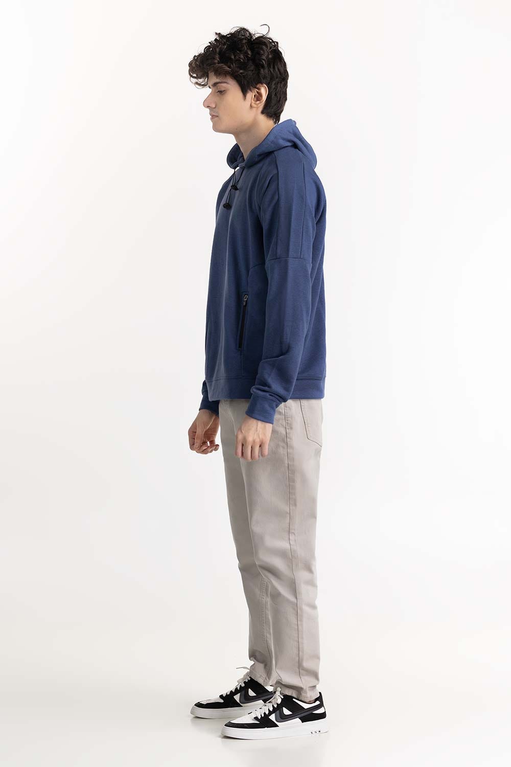 Blue Hoodie 224-112-001 B