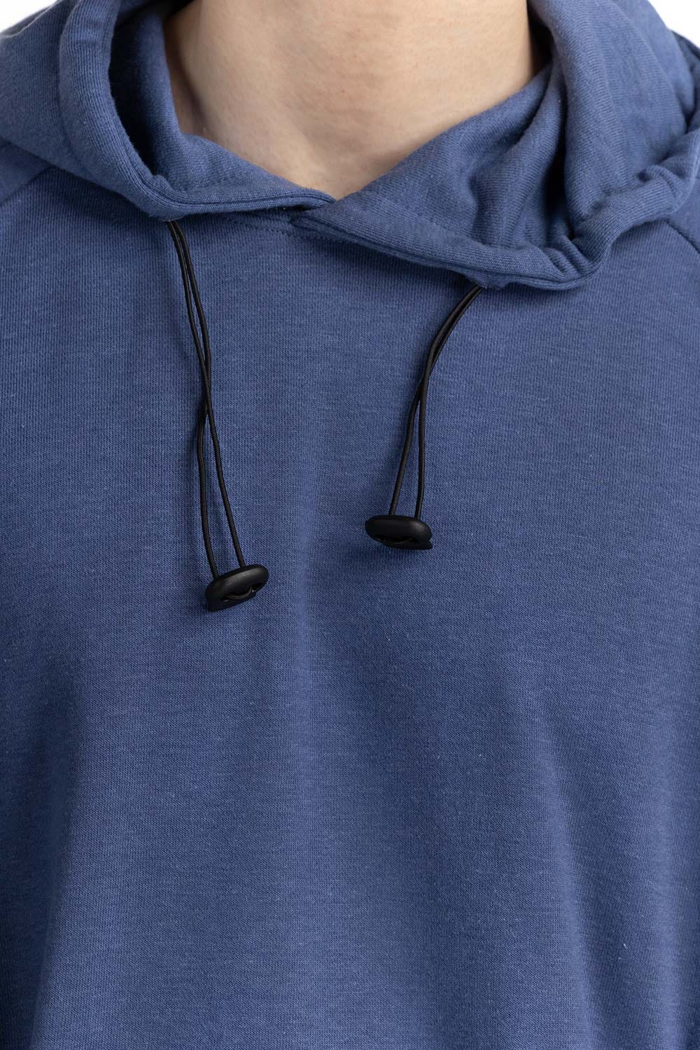 Blue Hoodie 224-112-001 B