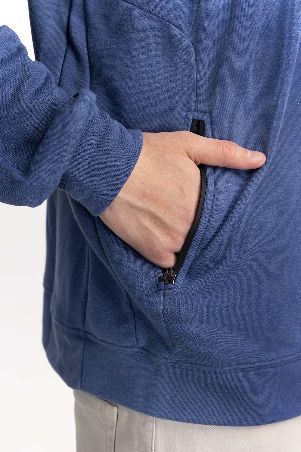 Blue Hoodie 224-112-001 B