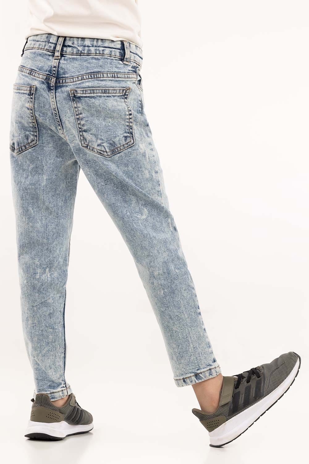 Toddler Boy Blue Jeans 224-521-005