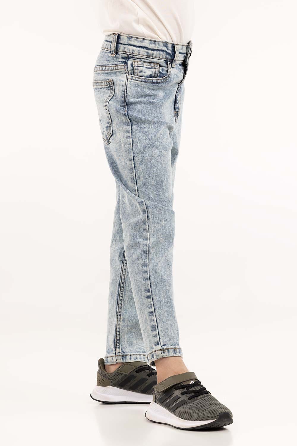 Toddler Boy Blue Jeans 224-521-005