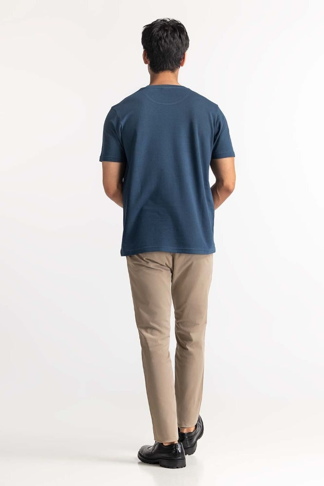 Blue Pique Tee TS-CNPK24-067